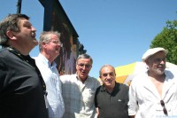 Nous chantons " AQUEROS MOUNTAGNOS " en cie de Jean Pierre GARUET, Bernard LAPASSET, Jeannot GACHASSIN, et Francis PERRIN.