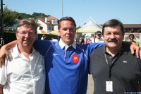 Jean Claude GAVOUX (secrétaire des anciens internationaux de rugby) Cédric MARSAULT, et jean pierre GARUET
