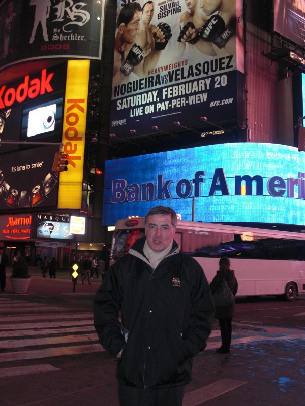 au coeur de New york : Times square..