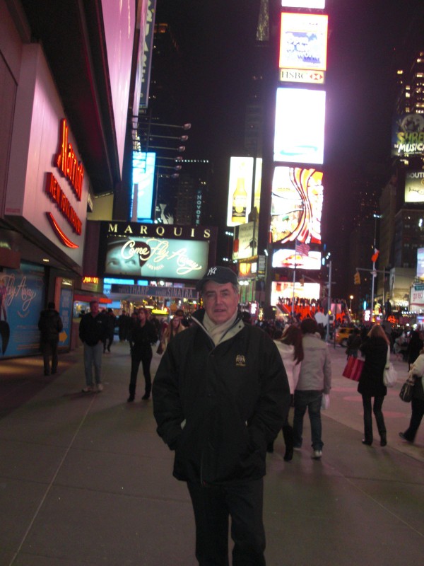 Times square by night...