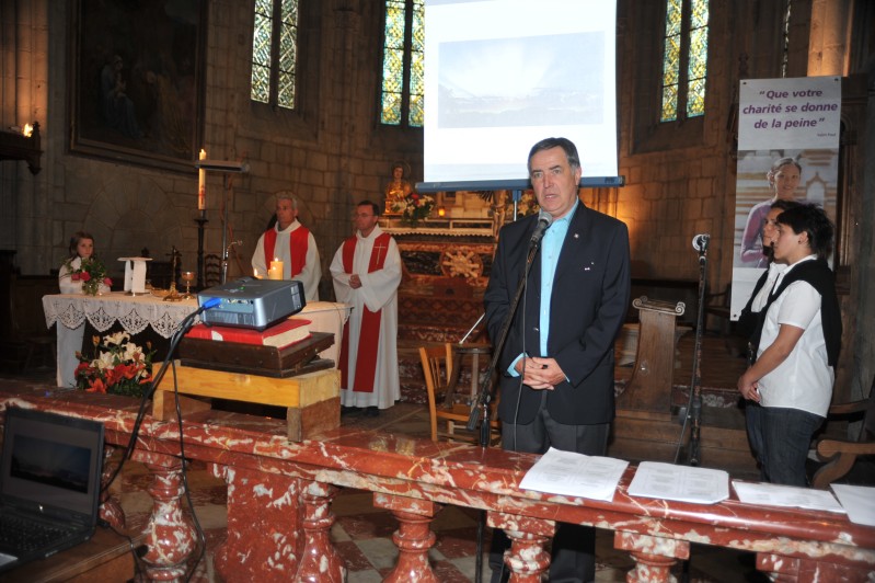 pendant la messe