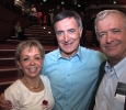 En cie de Pascale MAILLOT chanteuse et Francis AUSSAT (président délégué Groupama) Olympia